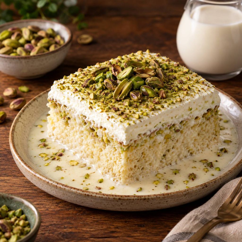 کیک سه شیر 